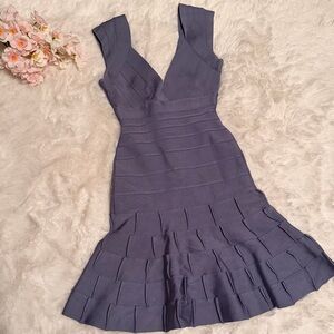 Herve Leger mini bandage dress
